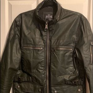 Express Black Leather Jacket